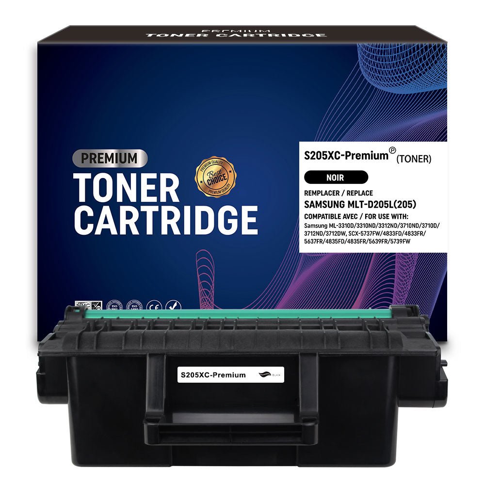 Cartouche de toner Compatible Samsung MLT-D205L(205) Noir 5000pages - KERA FRANCE Cartouche de toner Compatible Samsung MLT-D205L(205) Noir 5000pages - KERA FRANCE